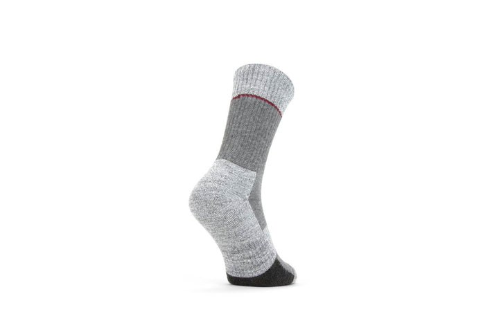 Sealskinz Thurton Solo QuickDry Mid Length Sock Grey/White/Red Unisex SOCK
