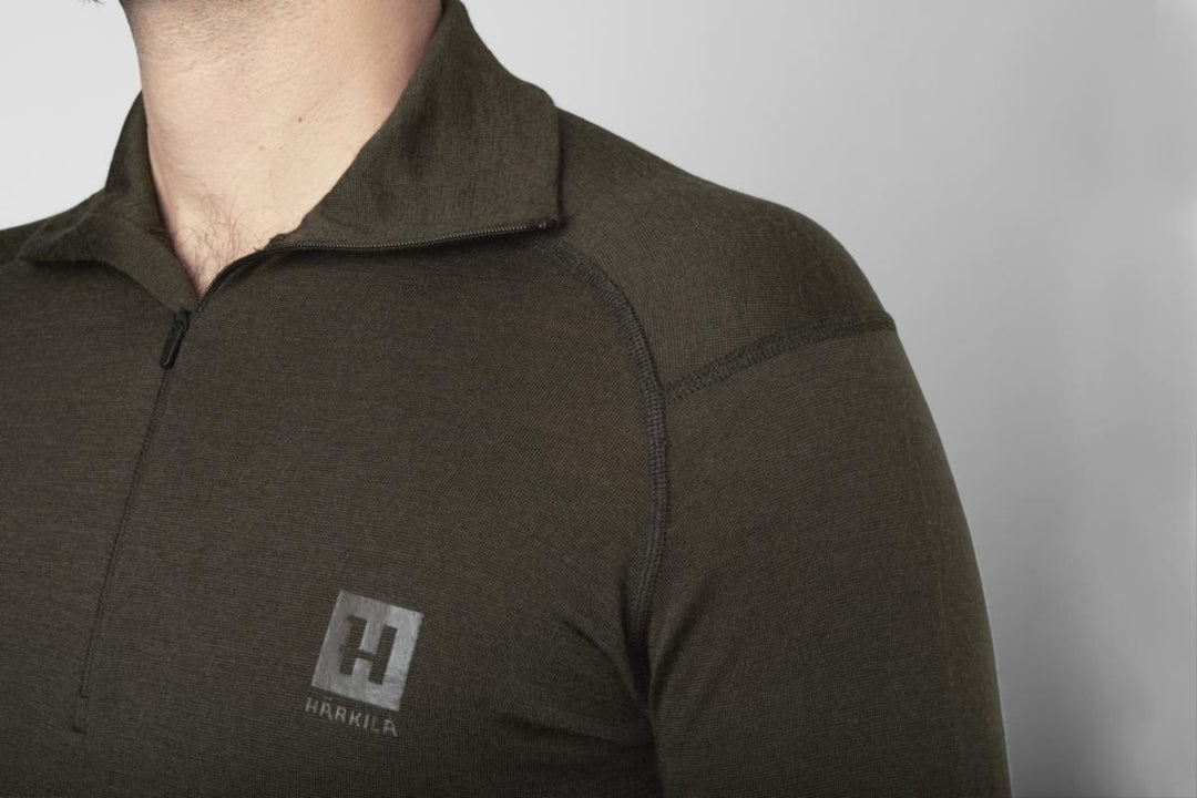 Harkila Härkila Base All Season half zip Shadow brown