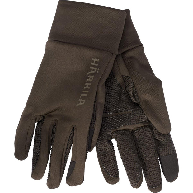 Harkila HÃ¤rkila Power Stretch gloves Shadow brown