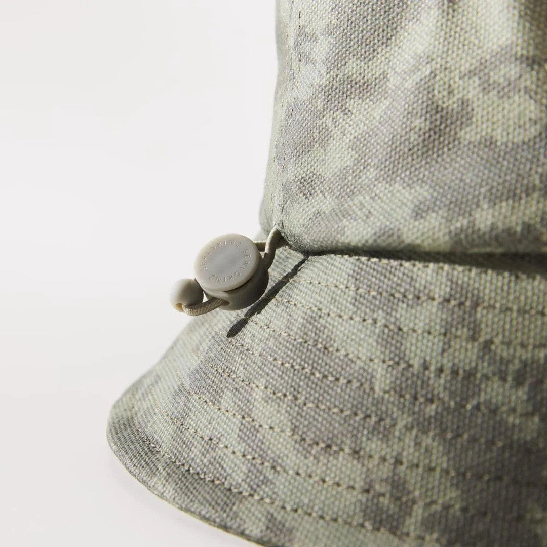 Sealskinz Lynford Waterproof Men's Skinz Print Canvas Bucket Hat Olive Men's HAT