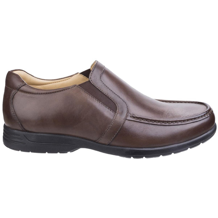 Fleet & Foster Gordon Dual Fit Moccasin Brown