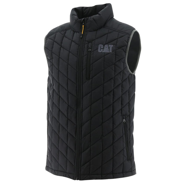 Caterpillar Insulated Vest Black Charcoal