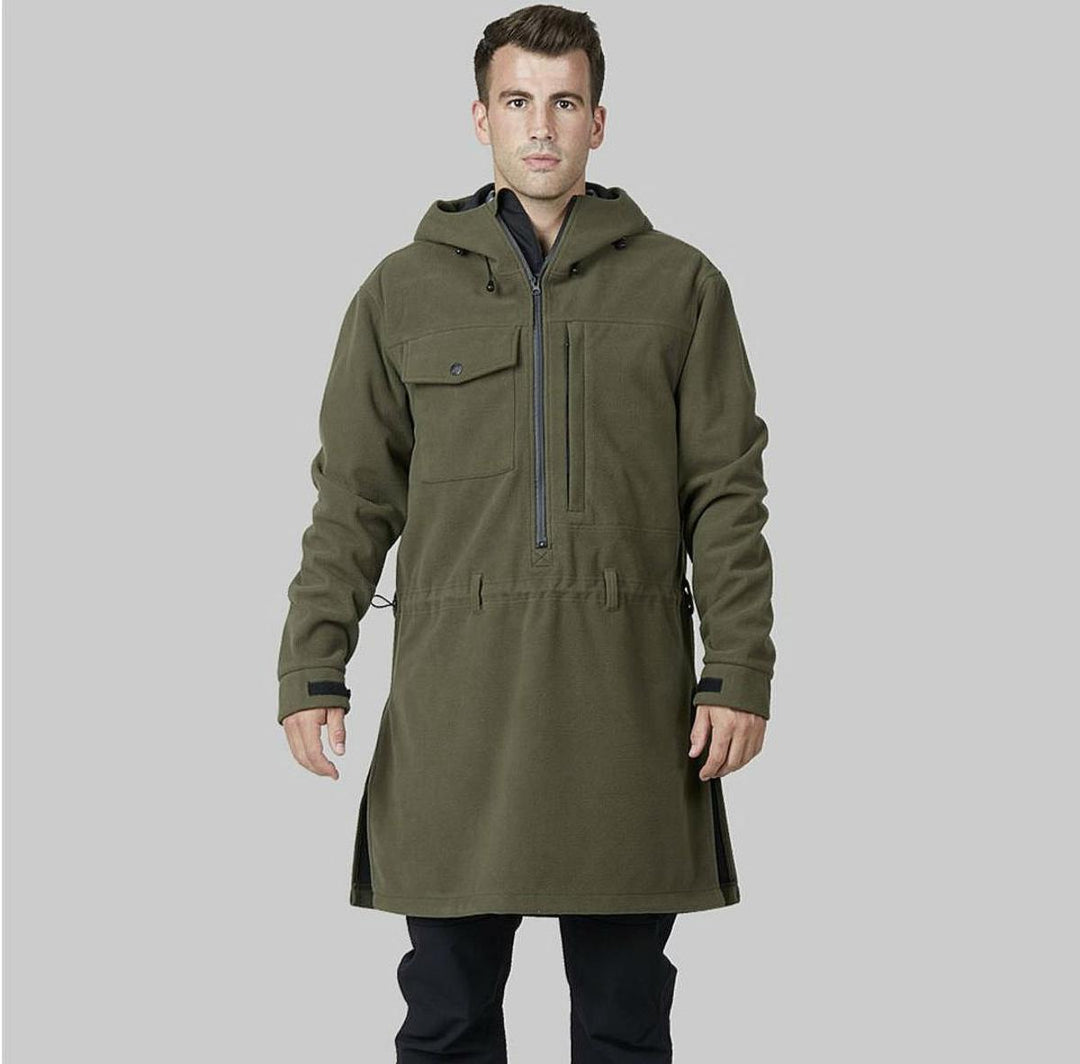 Swanndri Tundra Fleece Anorak Forest