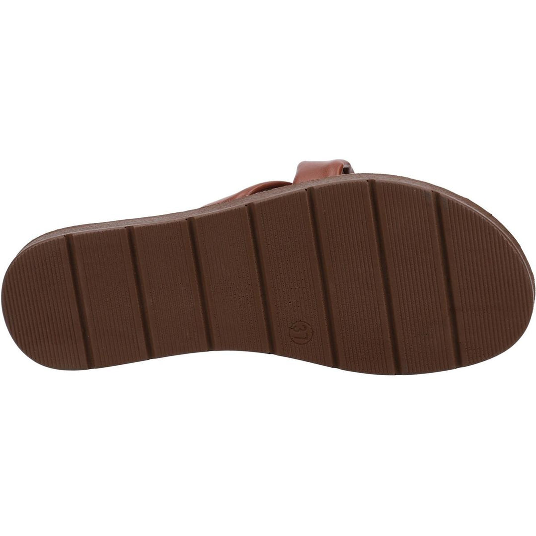 Divaz Zurich Vegan Summer Slider Tan