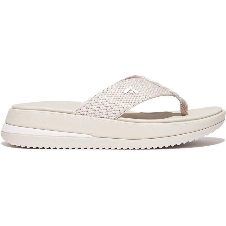 Fitflop Surff Two-tone Toe Post Sandals Paris Beige