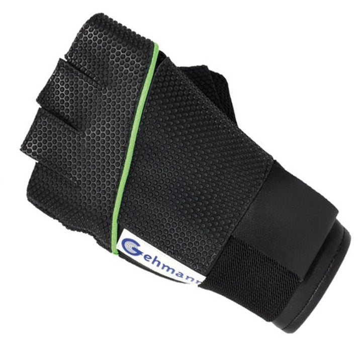 Bisley 469 Half Cover Glove Apple Green R/H Shooter by Gehmann