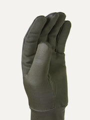 Sealskinz Ryston Water Repellent Skinz Print Nano Fleece Glove Olive Unisex GLOVE