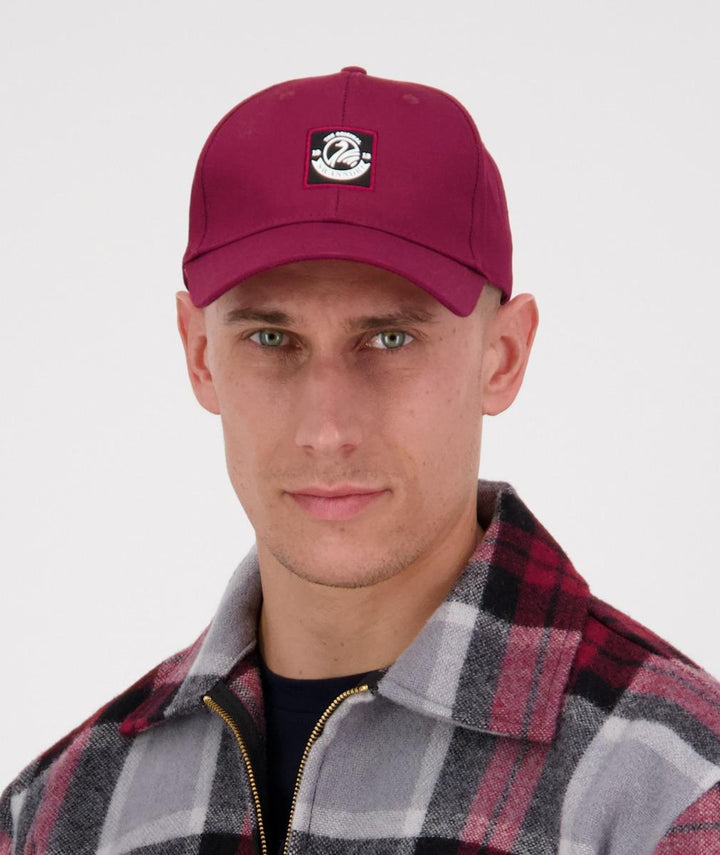 Swanndri Swanni Baseball Cap Burgundy