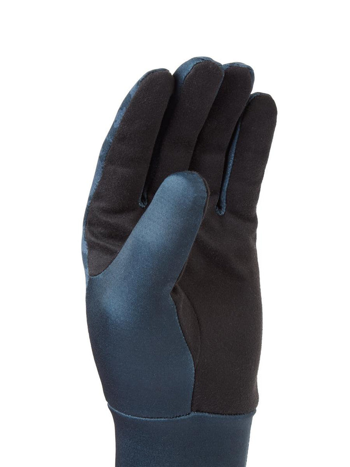 Sealskinz Ryston Water Repellent Skinz Print Nano Fleece Glove Navy Unisex GLOVE
