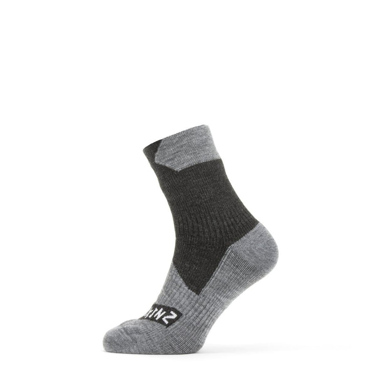 Sealskinz Waterproof All Weather Ankle Length SockRed/Grey MarlUnisex