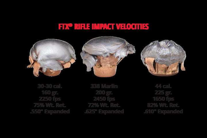 Hornady 35 Cal .355 165 gr FTX