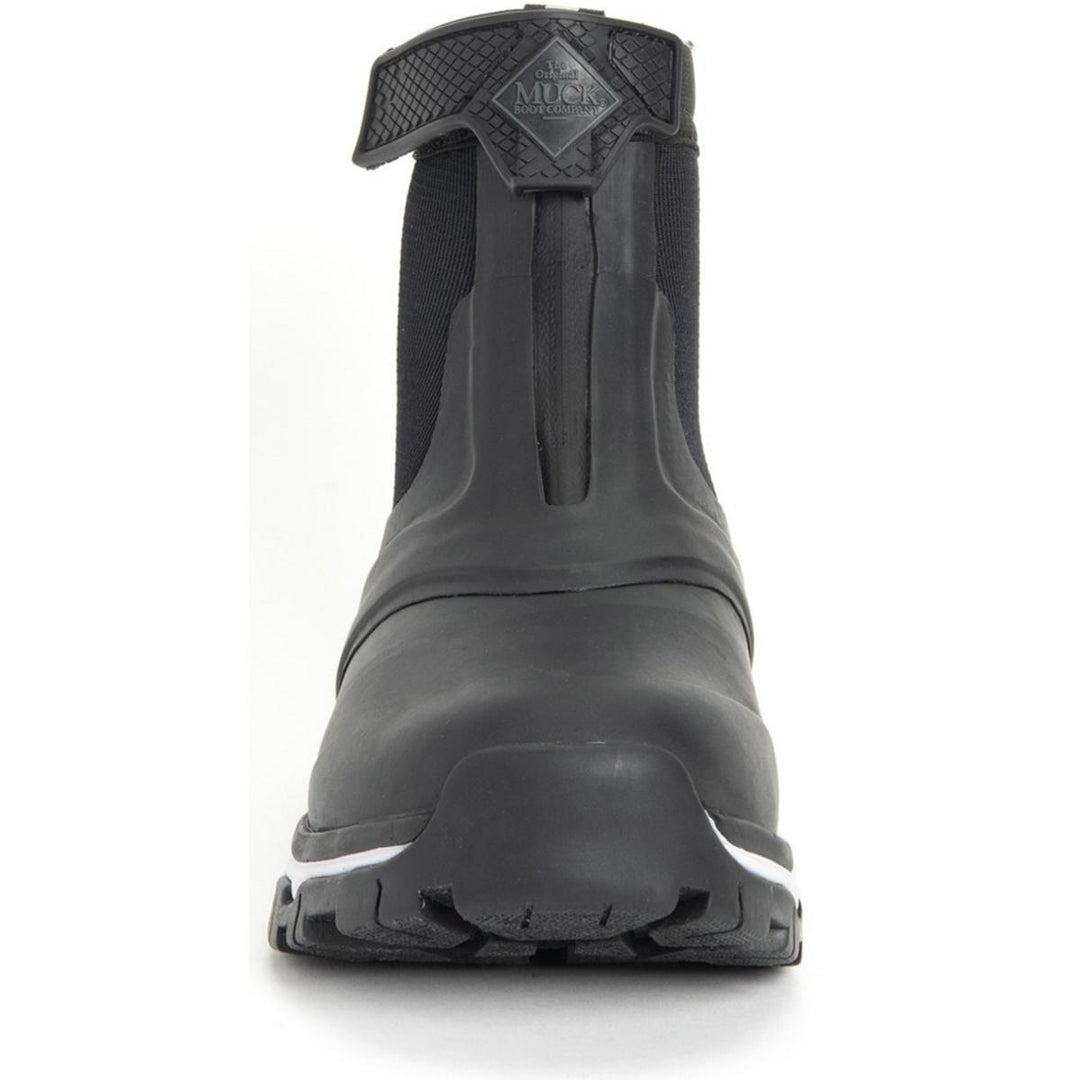 Muck Boots Apex Mid Zip Wellington Black/White