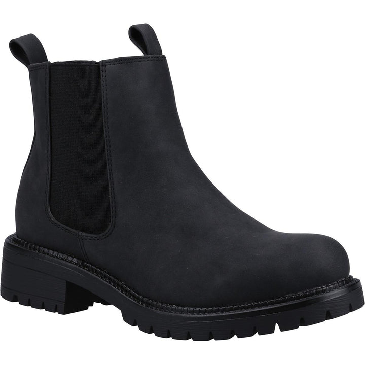 Divaz Taijal Chelsea Boot Black