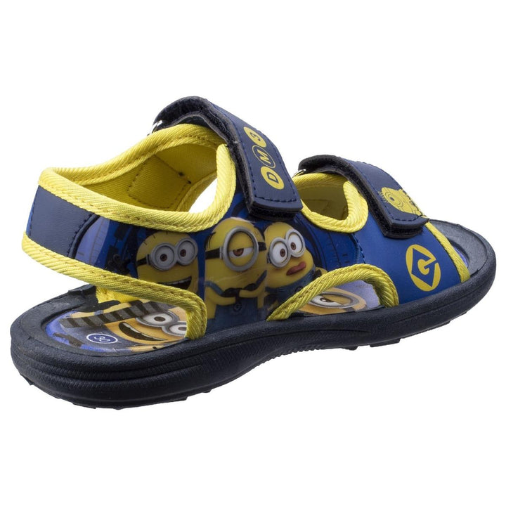 Leomil Minions Touch Fastening Sandal Blue/Yellow
