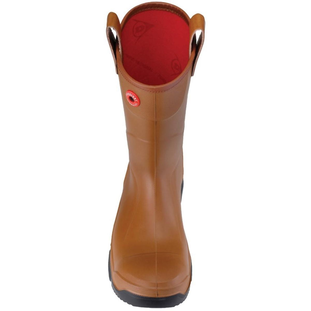 Dunlop Purofort RigPRO Full Safety Wellington Brown/Black