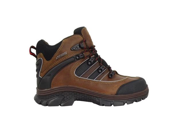 Hoggs of Fife Apollo Safety Hiker Boots Crazy Horse Brown