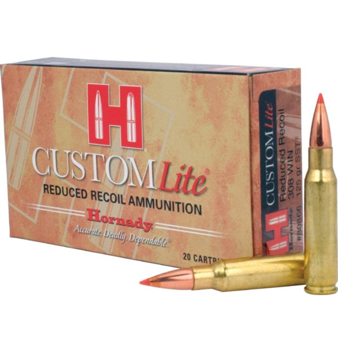 Hornady .308 Custom Lite 125gr SST 20pk