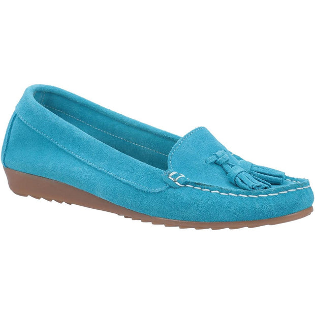 Riva Aldons Moccasin with Snafles Turquoise