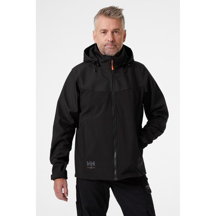 Helly Hansen Oxford Hooded Softshell Jacket Black