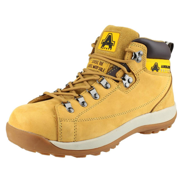 Amblers Safety FS122 Hardwearing Lace up Safety Boot Honey