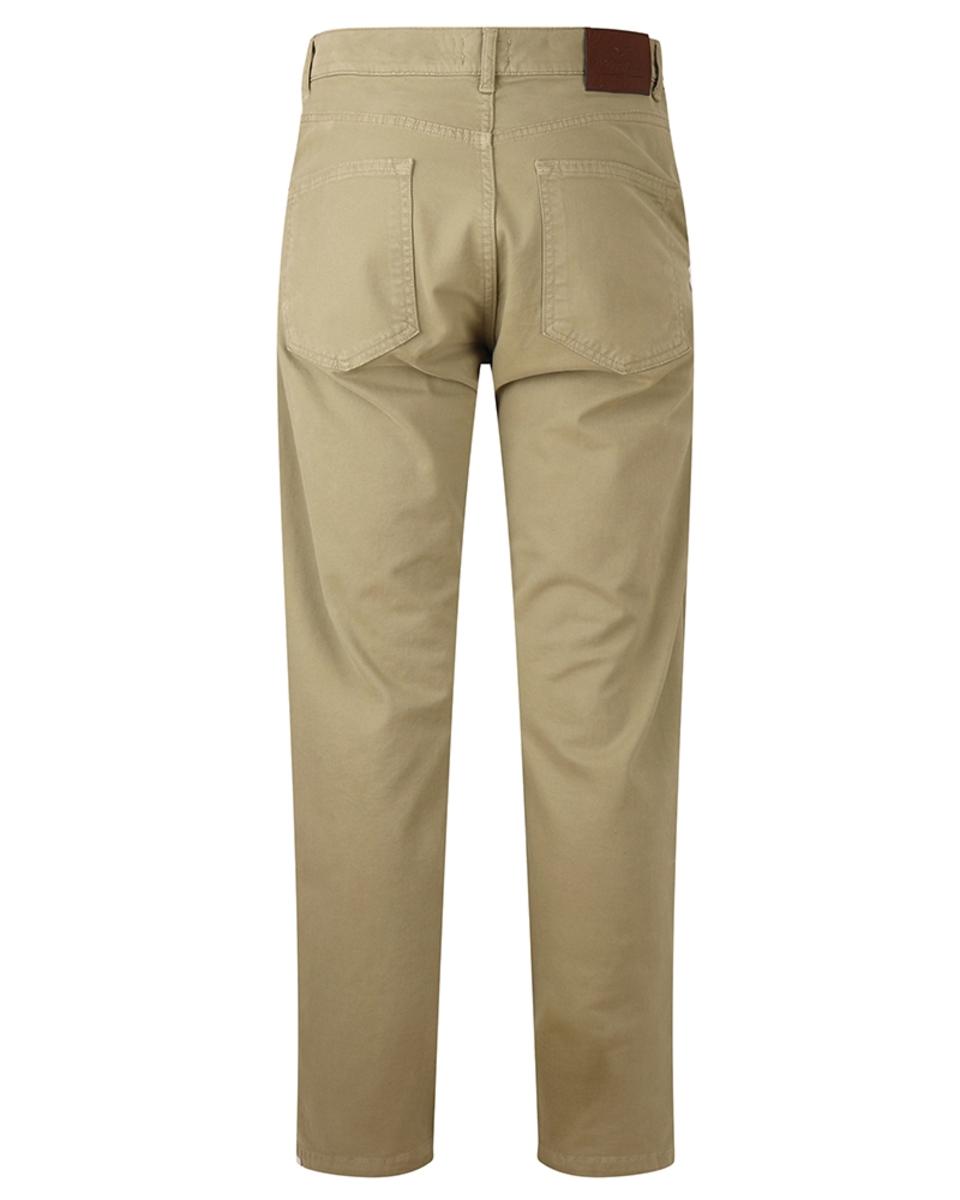 Hoggs of Fife Dingwall Cotton Stretch Jeans - Stone