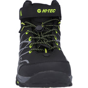 Hi-Tec Blackout Mid Boots Black/Lime