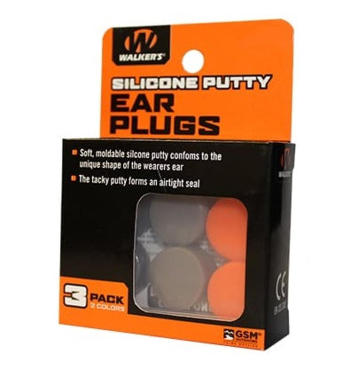 Walkers Silicone Putty - 3 Pack - Orange/Flat Dark Earth