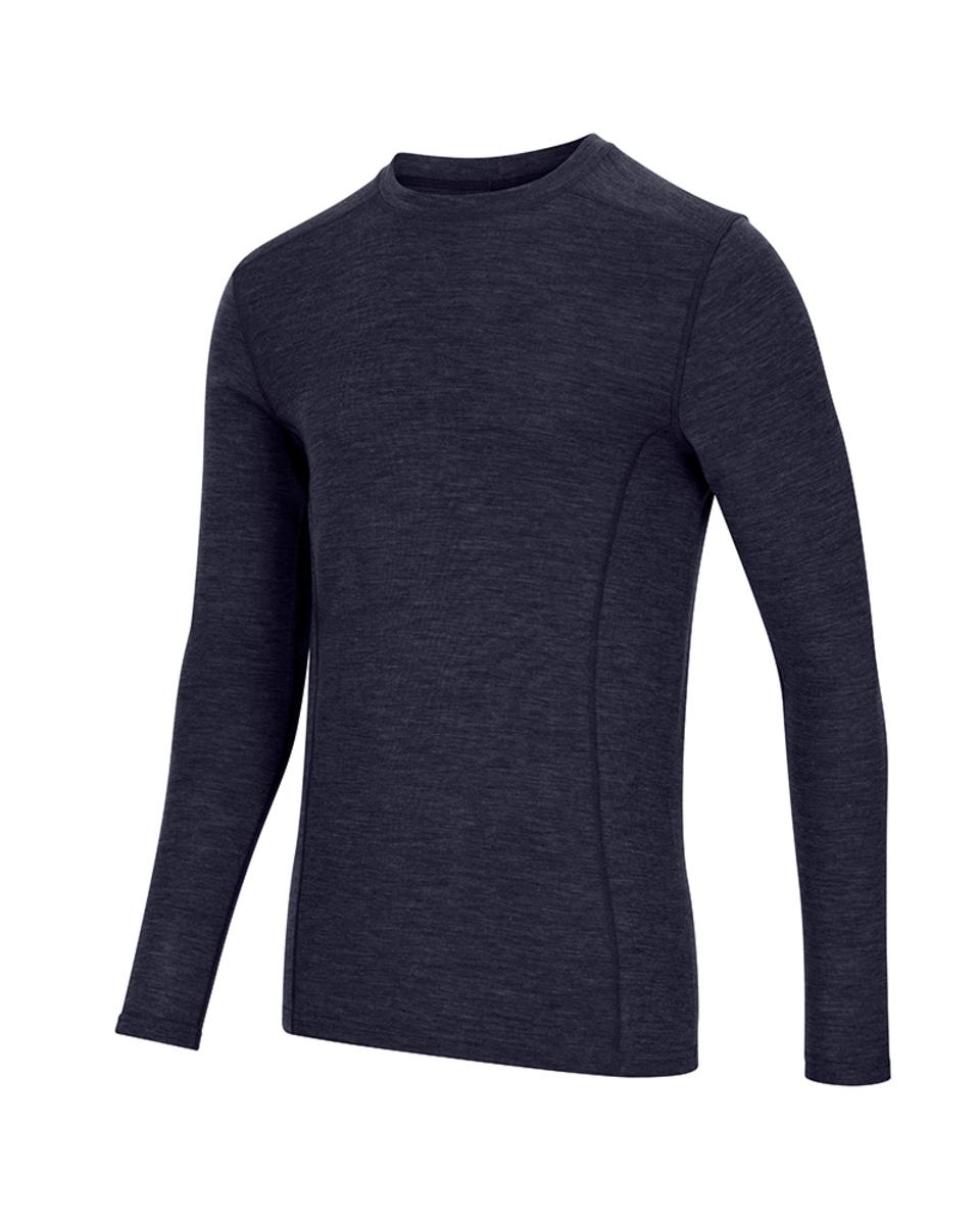 Hoggs of Fife 100% Merino Wool Crew Neck Base Layer Long Sleeve