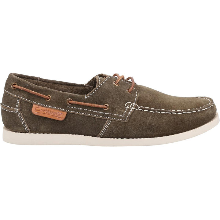 Cotswold Mitcheldean Boat Shoe Khaki