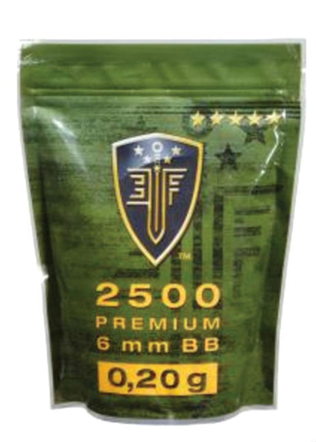 Umarex Elite Force Airsoft Plastic BBs 0.20g Zip Bag 2500