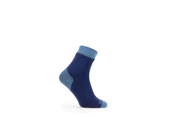 Sealskinz Wretham Waterproof Warm Weather Ankle Length Sock Navy Blue Unisex