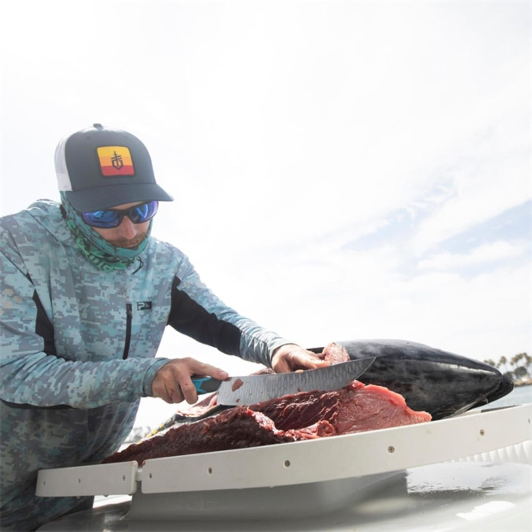 Gerber Saltwater Controller Rigor (Fixed Blade Knife) w/Salt Rx & HydroTread Grip