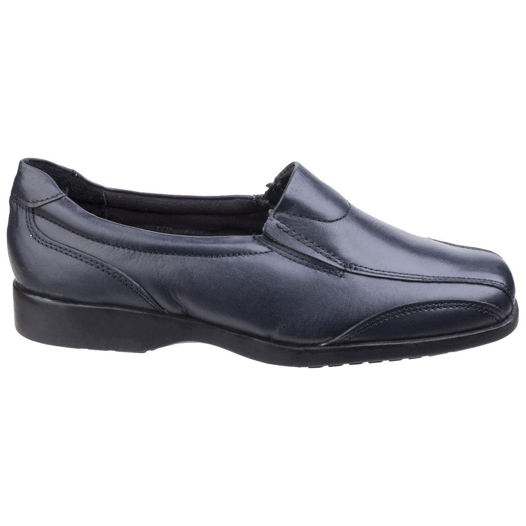 Amblers Merton Ladies Slip-On Shoe Navy