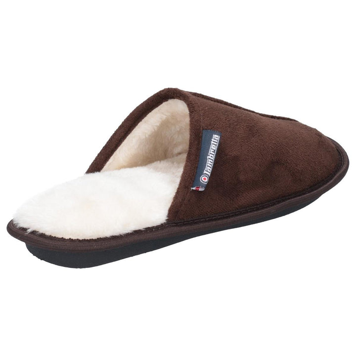 Lambretta Mule Slipper Dark Brown