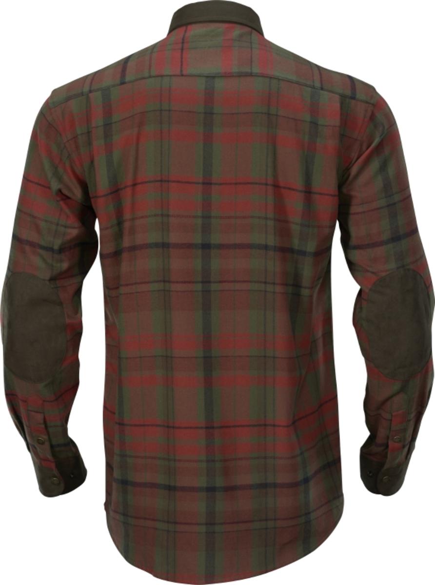 Harkila Pajala shirt Red autumn check