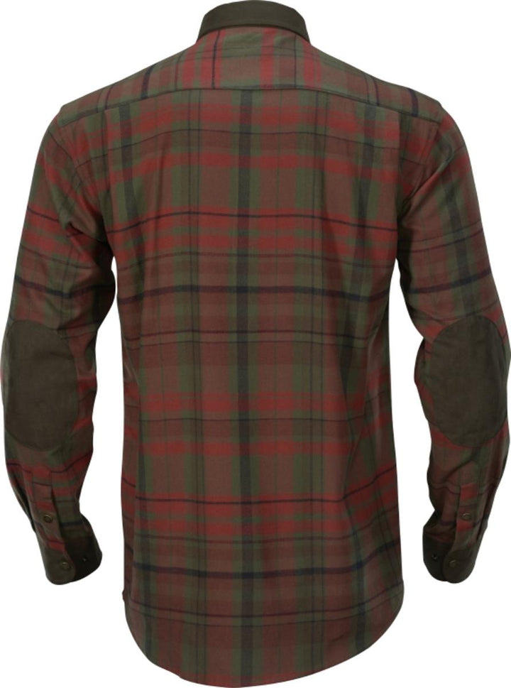 Harkila Pajala shirt Red autumn check
