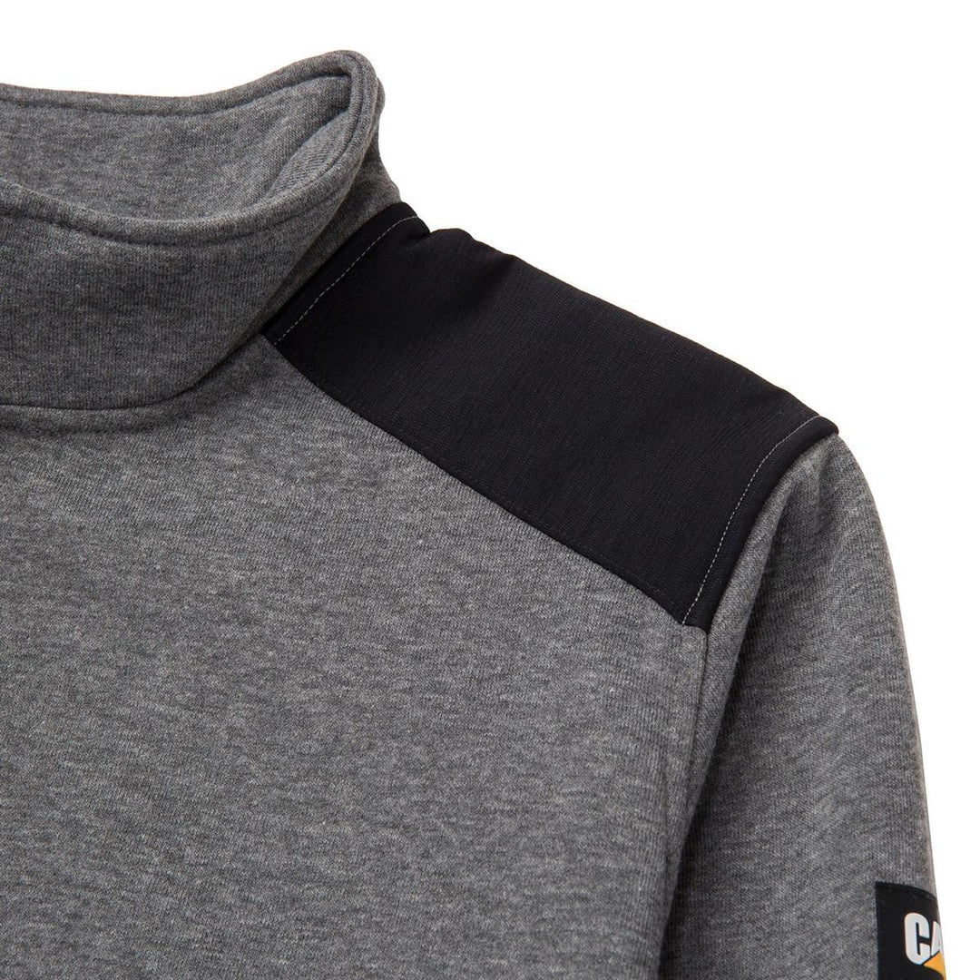Caterpillar Essential 1/4 Zip Sweatshirt Dark Heather