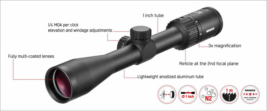 Rifle Scopes UK – Swarovski, Zeiss, Hawke, Minox | BushWear