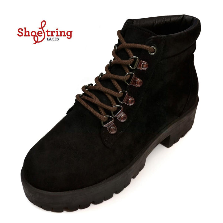 Shoe String Lace Round Brown