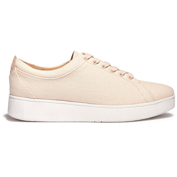 Fitflop Rally Canvas Trainers Rose Foam
