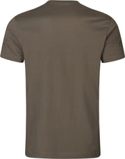 Harkila graphic t-shirt 2-pack Brown granite/Phantom