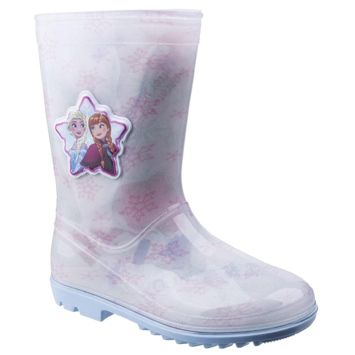 Leomil Elsa Snow Flake Wellington White/Pink