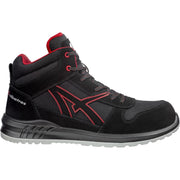 Albatros Clifton Mid Safety Boot Black/Red