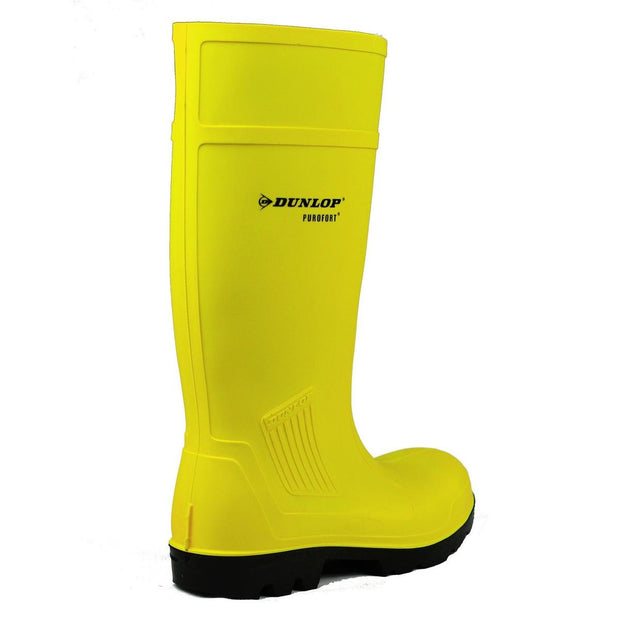 Dunlop Purofort Professional Full Safety Wellington Yellow