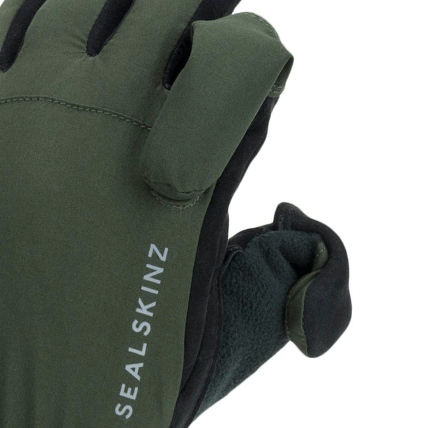 Sealskinz Stanford Waterproof All Weather Sporting Glove Olive Green/Black Unisex GLOVE