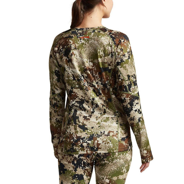 Sitka Ws Core Mid Wt Crew - LS Optifade Subalpine