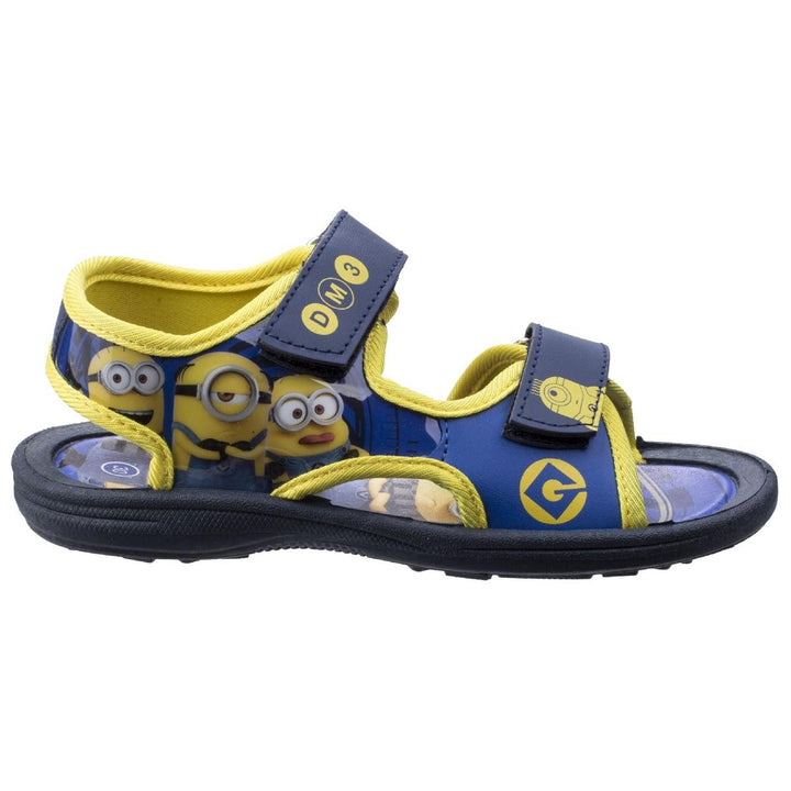 Leomil Minions Touch Fastening Sandal Blue/Yellow