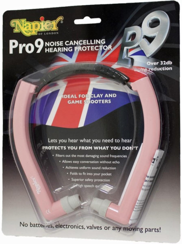 Napier Pro 9 Hearing Protector PINK