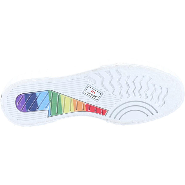 Superga 2630 Stripe Rainbow White/Rainbow