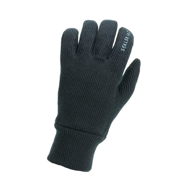 Sealskinz Necton Windproof All Weather Knitted Glove Black Unisex GLOVE